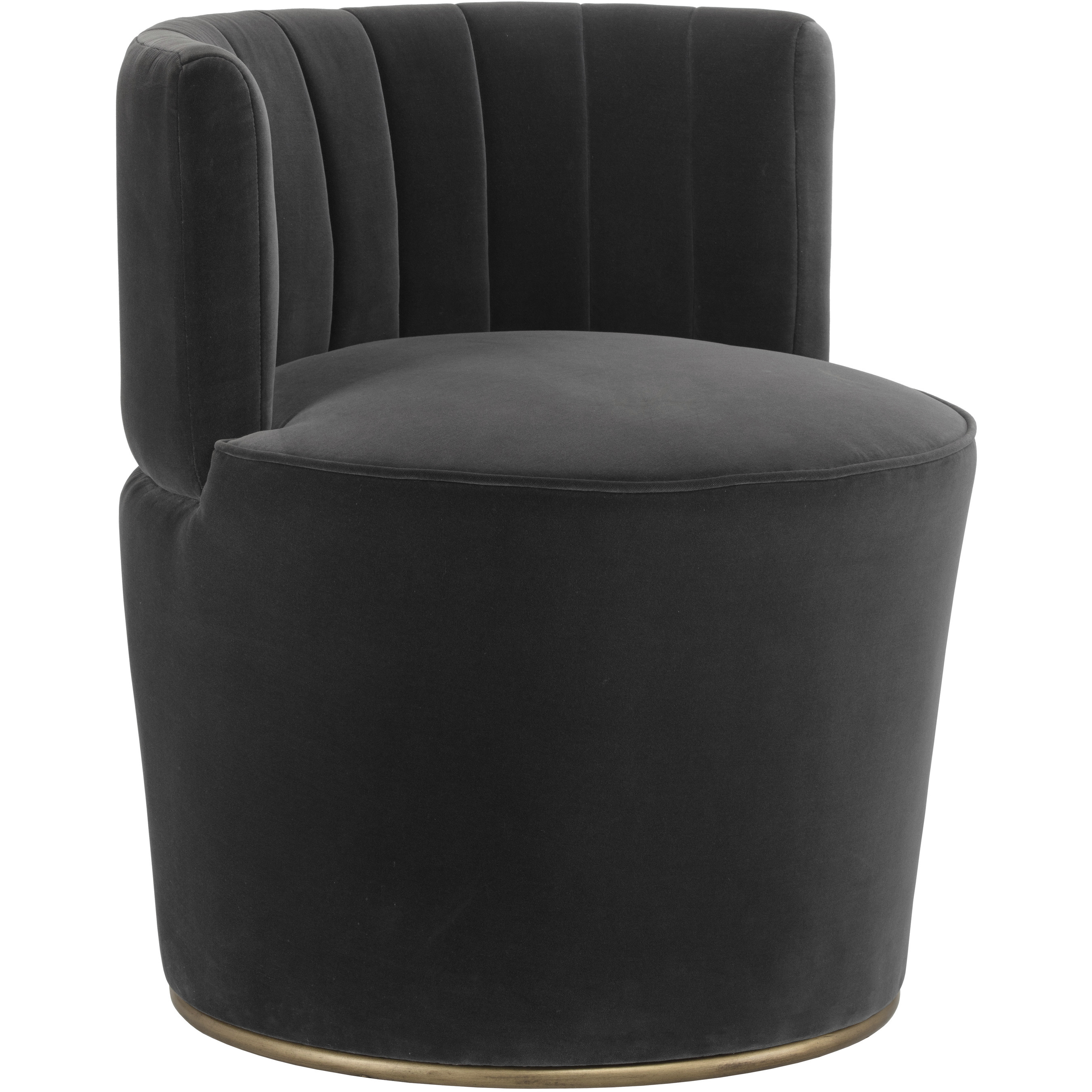 August Shadow Grey Lounge Chair